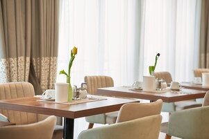 Daily buffet breakfast (EUR 10 per person)