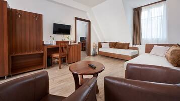 Chambre Quadruple | Coin séjour