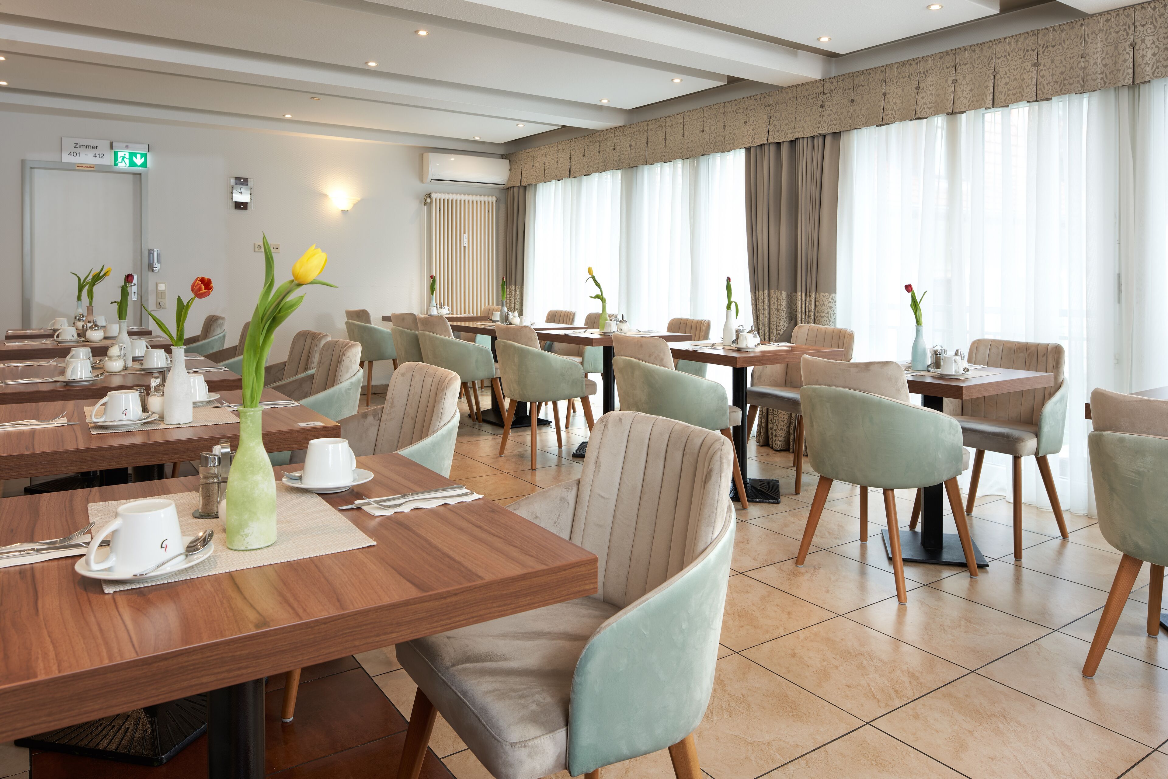 daily buffet breakfast (eur 10 per person)