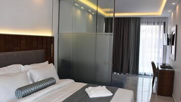 1 habitación y ropa de cama hipoalergénica