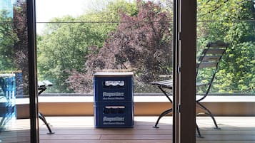 Chambre Double, terrasse (29 qm) | Balcon