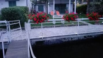 Front of property – evening/night