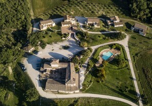 Aerial view - Valle Rosa (Spoleto)