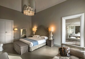 Premium bedding, down duvets, memory-foam beds, free minibar items