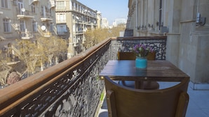 View from room - Travel Inn Hostel (Baku)
