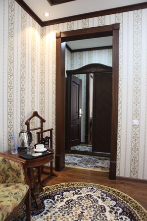 Standard Room, 2 Bedrooms | Room amenity - Hotel Naxshab (Qarshi)