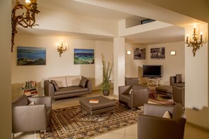 Zona de estar del vestíbulo