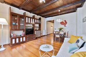 Living area - Rome as you feel - Cancelleria Apartment in Navona (Rome)