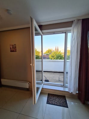 패밀리 듀플렉스, 발코니 | 미니바, 책상, 노트북 작업 공간, 무료 WiFi