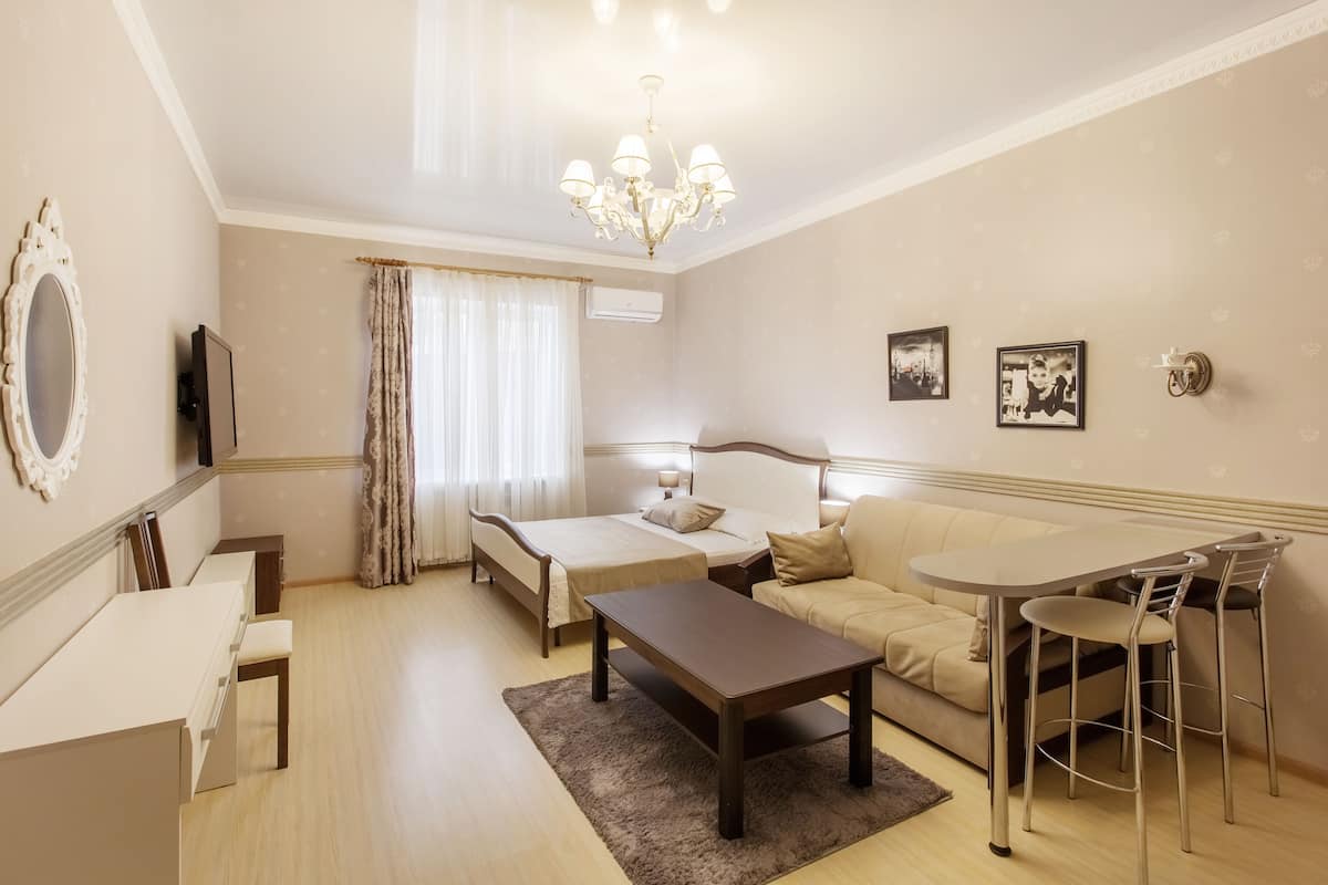 Luxe beddengoed, individueel gedecoreerd, individueel gemeubileerd