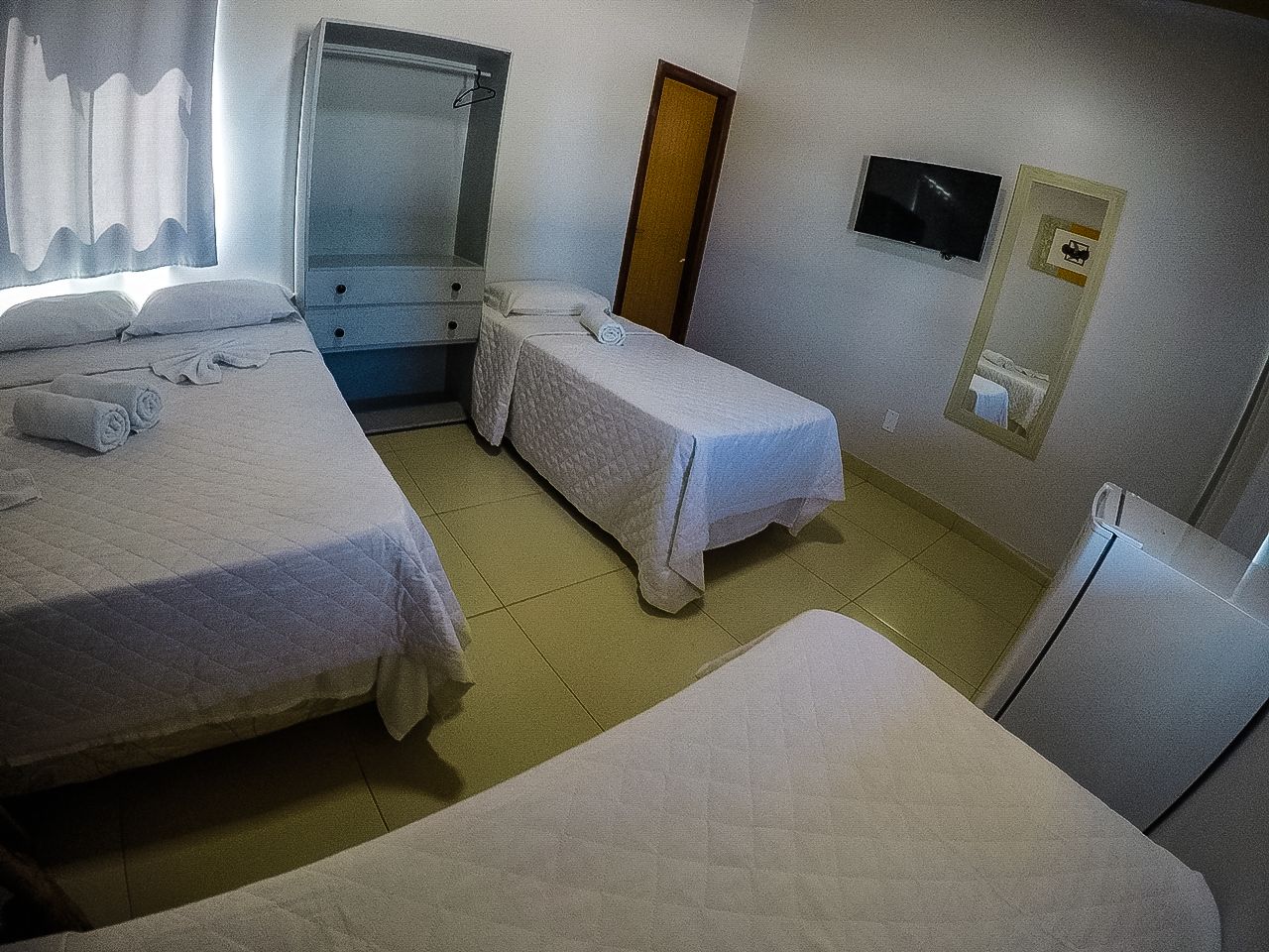 quadruple room | minibar, blackout curtains, free wifi, bed sheets