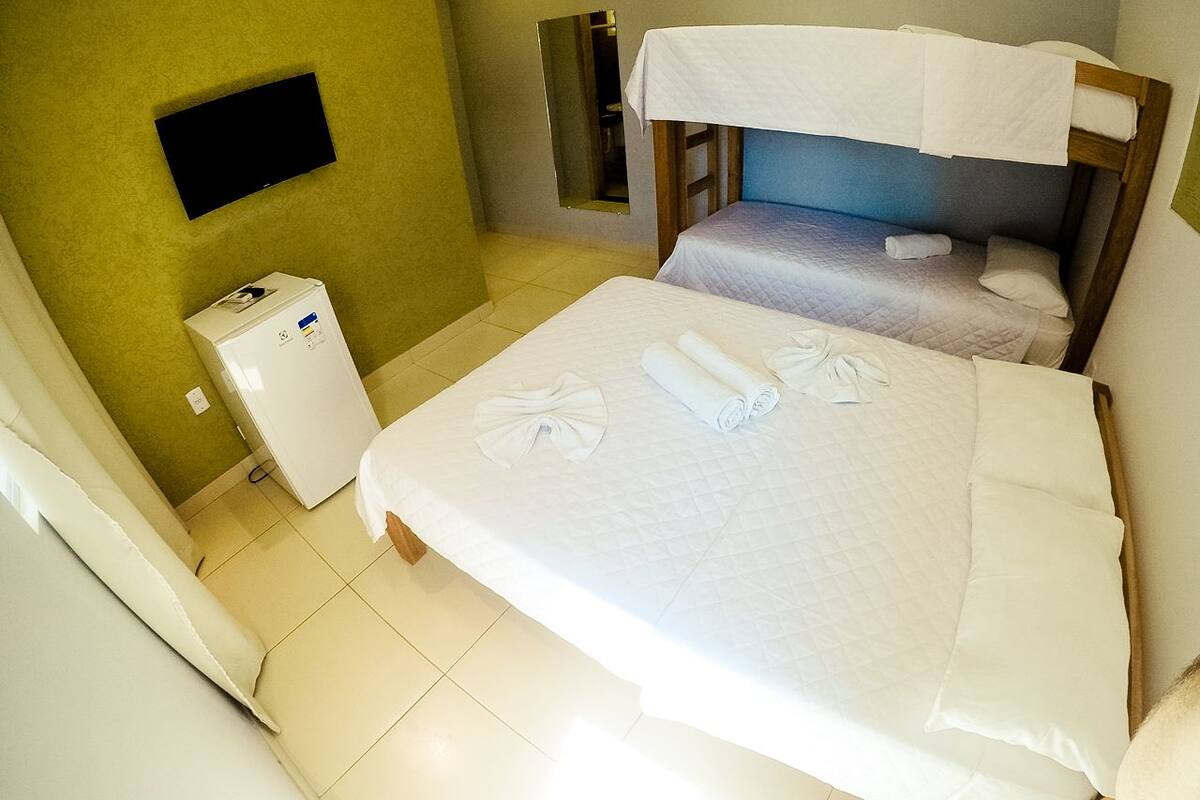 Quadruple Room | Minibar, blackout curtains, free WiFi, bed sheets