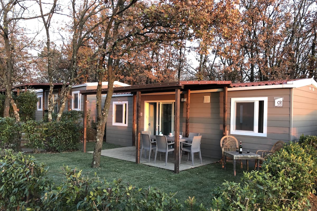 Superior Mobile Home, 3 Bedrooms (Ortensia Garden) | Terrace/patio