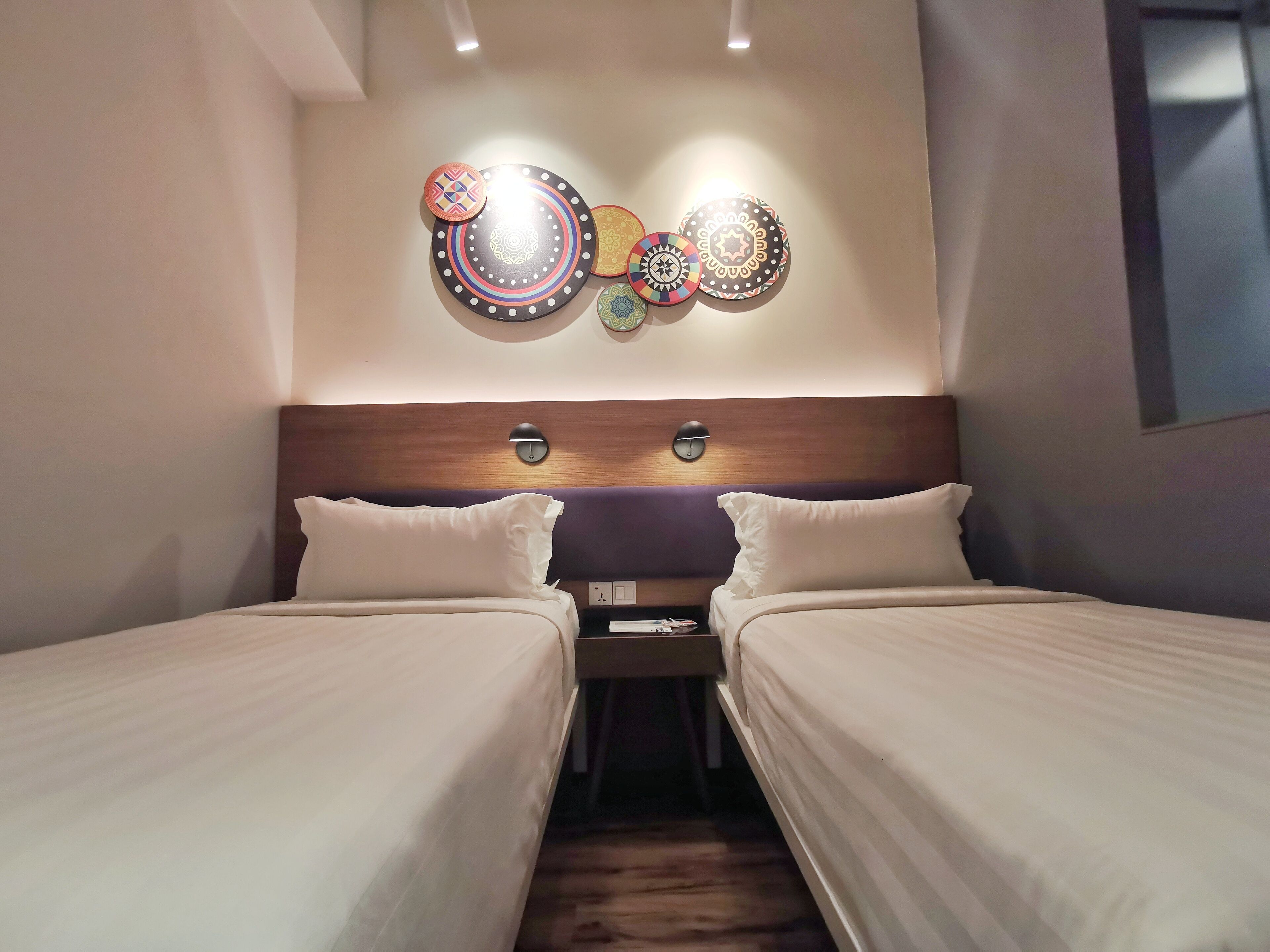 Studio, 2 Single Beds, No Windows | 8 bedrooms, soundproofing, iron/ironing board (on request), free WiFi