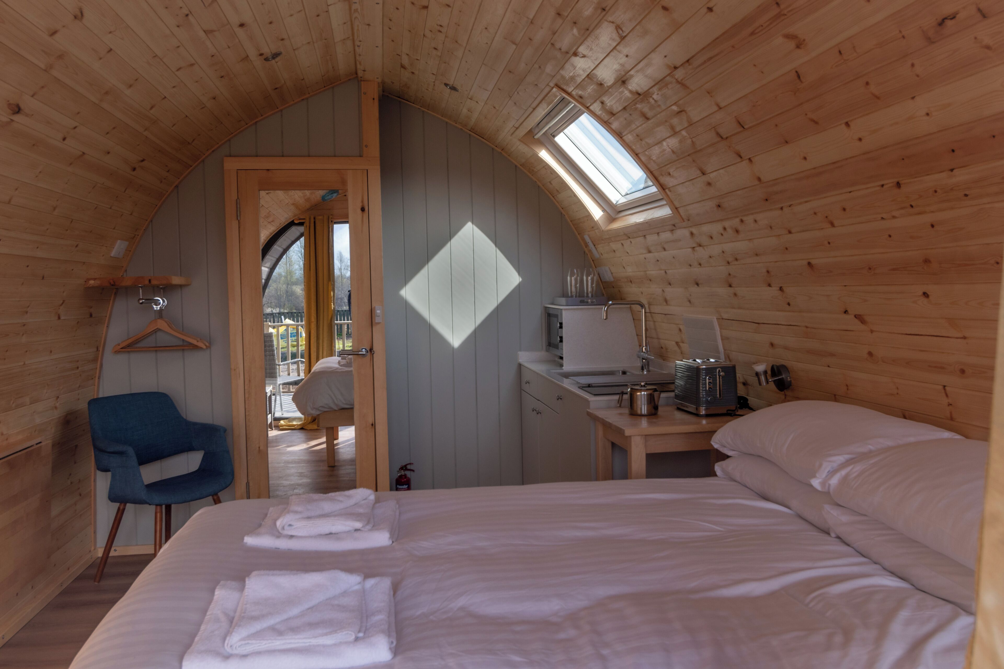 Superior Cabin, 1 Double Bed, Ensuite, Mountain View