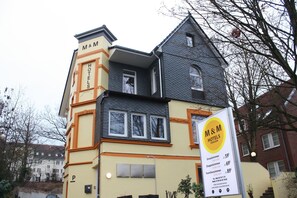 Fassade der Unterkunft