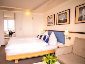 Chambre Double, balcon, vue mer