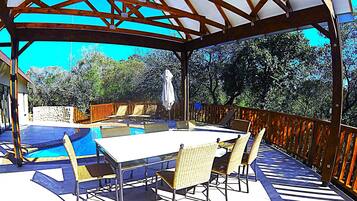 Executive Chalet, Patio, Park View | Balcony view