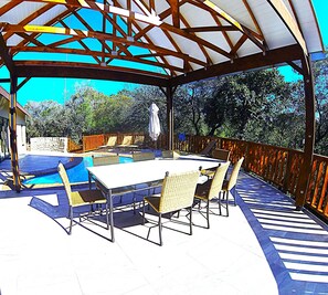 Executive Chalet, Patio, Park View | Balcony view