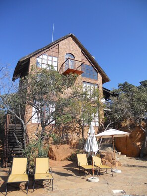 Fassade der Unterkunft