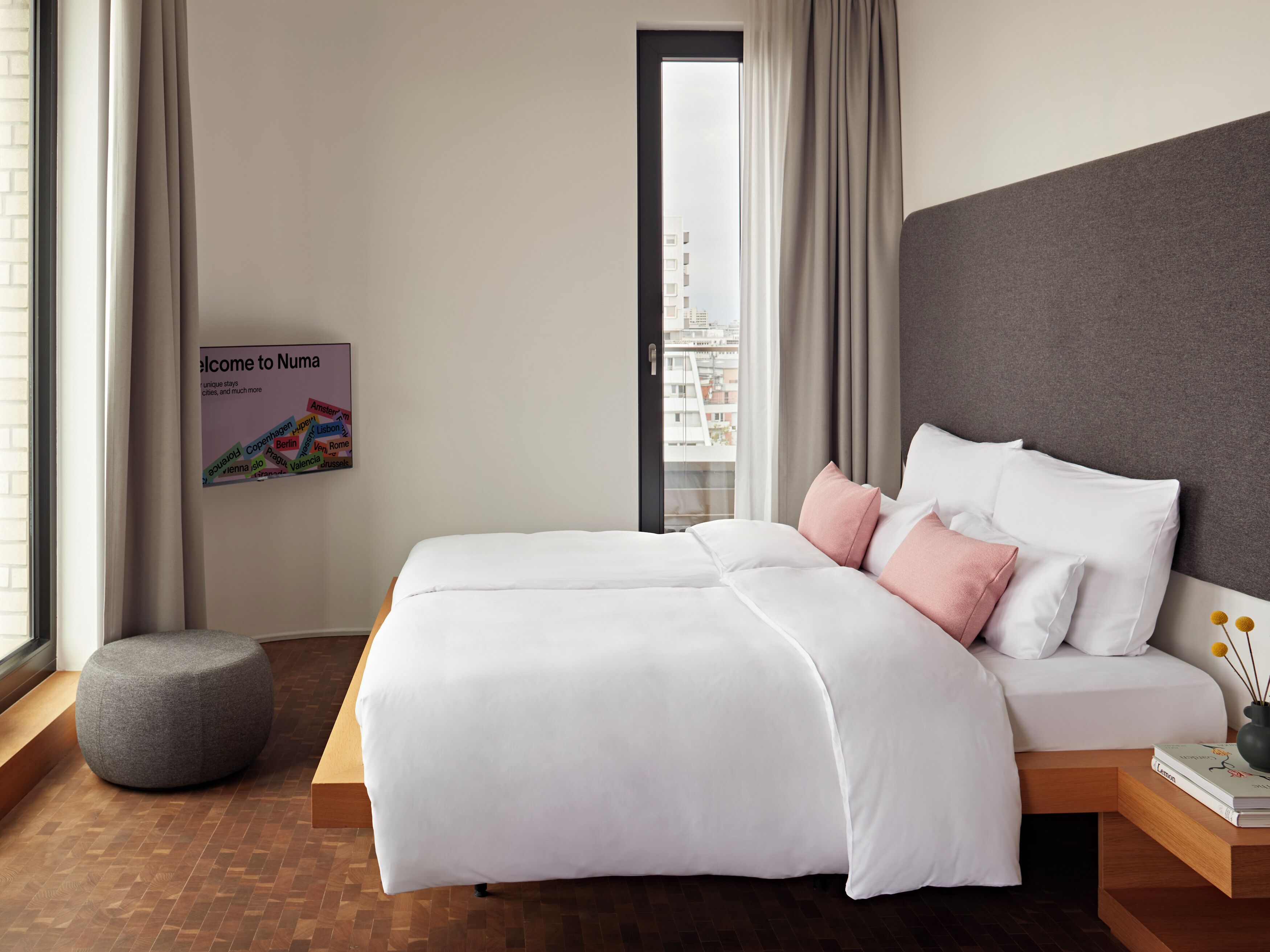 1 habitación y ropa de cama de alta calidad 