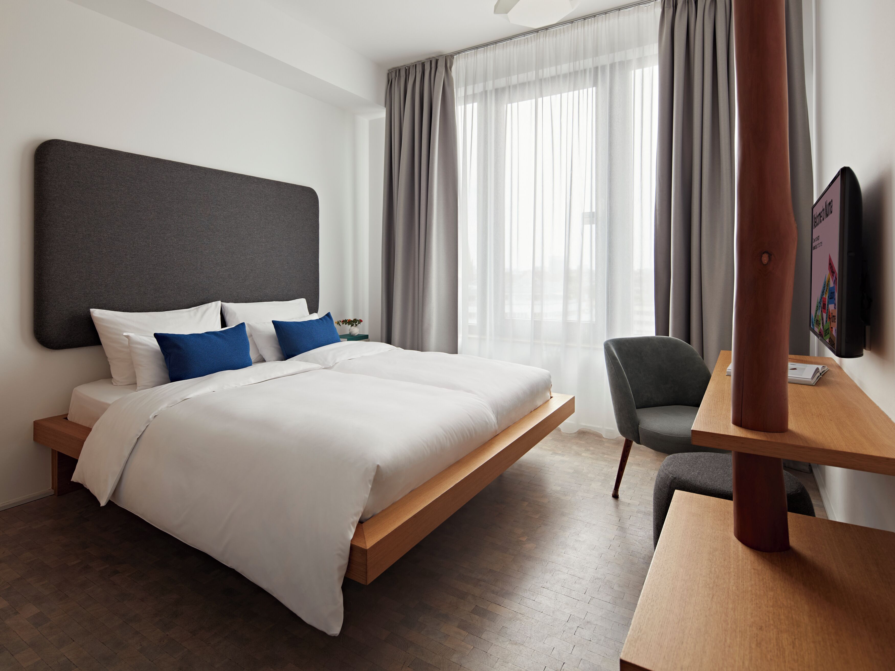 1 habitación y ropa de cama de alta calidad 