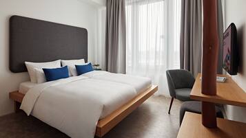 Doppelzimmer | 1 Schlafzimmer, hochwertige Bettwaren, Zimmersafe, individuell dekoriert