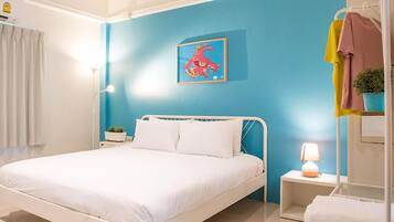 Chambre Double Standard, balcon | Bureau, Wi-Fi gratuit, draps fournis