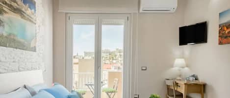 2 slaapkamers, lakens van Egyptisch katoen, luxe beddengoed, donsdekens