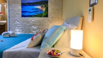 Suite 1, Cagliari Magica, vista panoramica | 2 bedrooms, Egyptian cotton sheets, premium bedding, down duvets