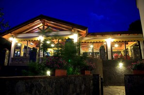 Front of property - evening/night