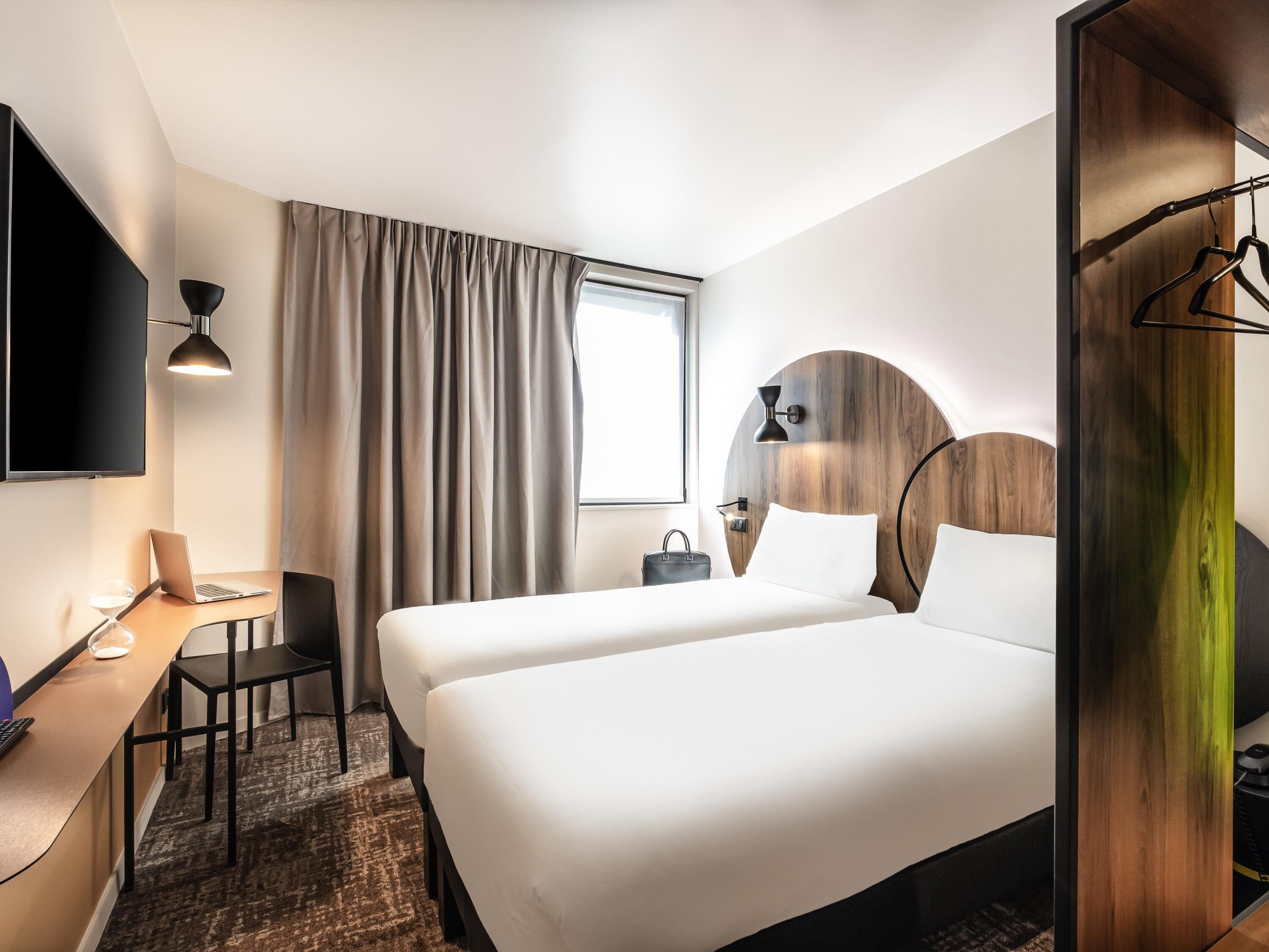 Standard Room, 2 Single Beds | Desk, blackout curtains, soundproofing, free cots/infant beds