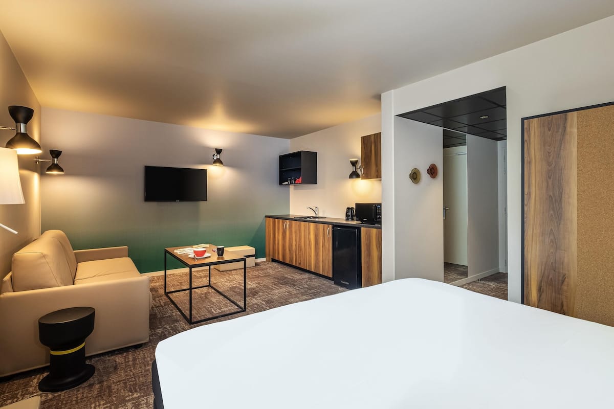 Apartament, 2 dormitoris | Escriptori, habitacions insonoritzades i bressols gratuïts