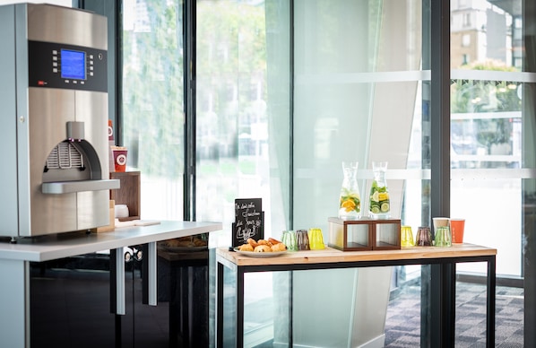 Daily buffet breakfast (EUR 13.90 per person)