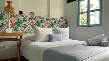 Doble Pequeña | Sengetøy av topp kvalitet, dundyner, wi-fi (inkludert) og sengetøy