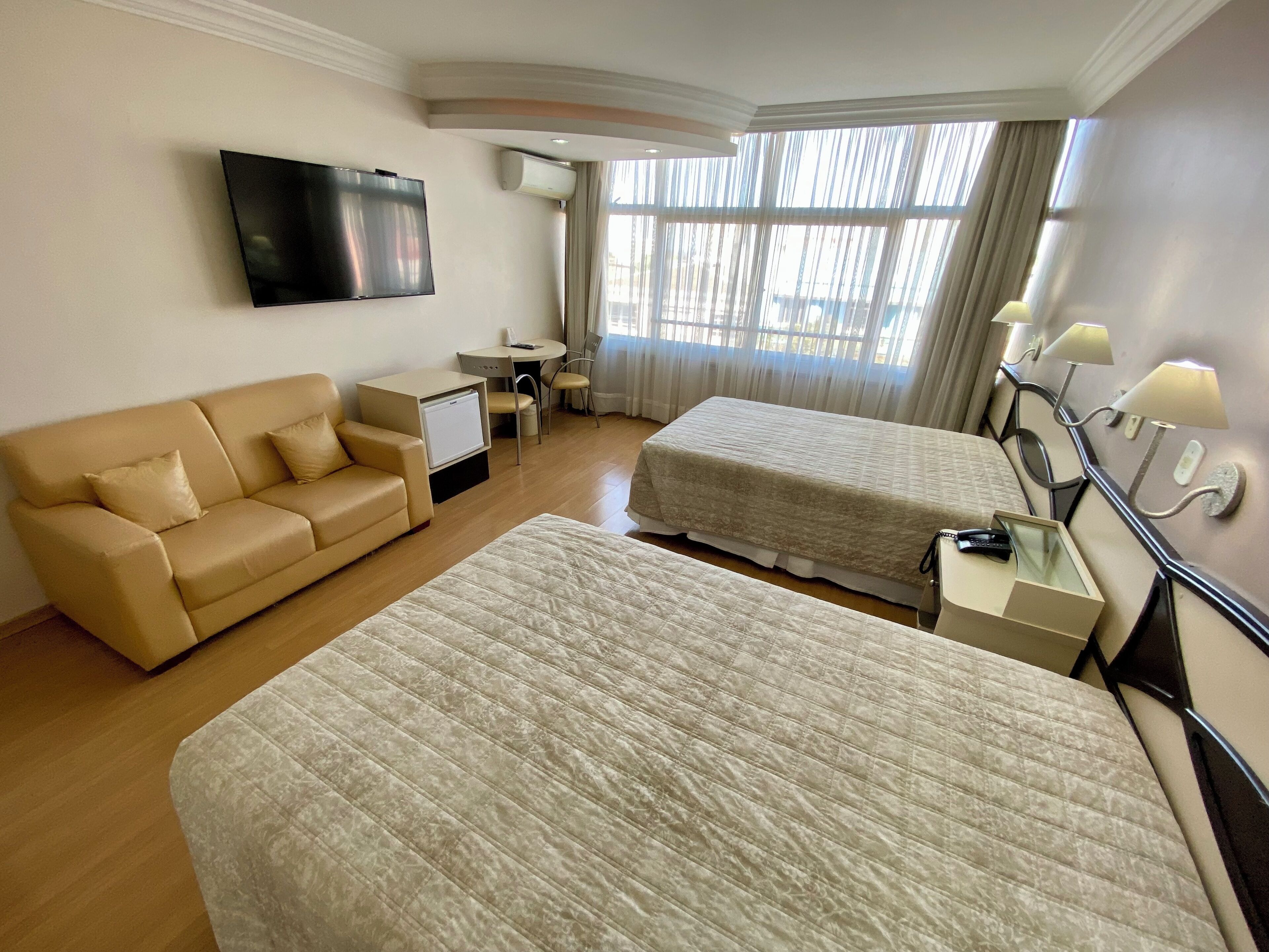 superior suite, 2 double beds | minibar, desk, blackout curtains, soundproofing
