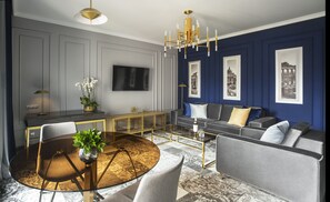 Exclusive Apartment, 1 King Bed | 5 bedrooms, premium bedding, memory foam beds, minibar - Aquaperla Hotel & SPA (Chisinau)