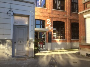 Entrada de la propiedad