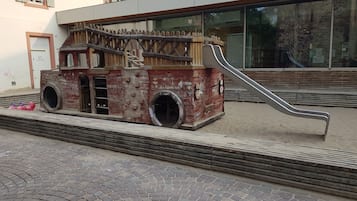 Lekområde för barn utomhus
