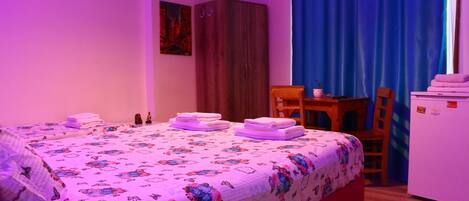 Suite estudio Confort | Escritorio, cortinas blackout, insonorización y wifi gratis