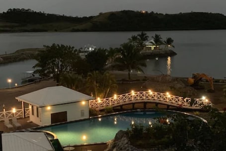 Water view. Dua Dua Beach Resort