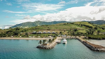 Fassade der Unterkunft