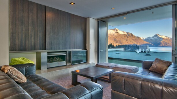 Apartment, Multiple Beds, Lake View (Central Residence) | Living area - Central Residence (Queenstown)