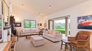 House, Multiple Beds (Tora Bay Exclusive Estate) | Living area | TV - Tora Bay Exclusive Estate (Dyerville)