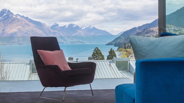 Apartamento, varias camas, vistas a la ciudad (Wakatipu Central) | Terraza o patio
