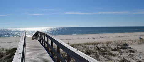 On the beach