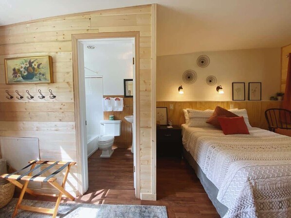 1 habitación, wifi y ropa de cama