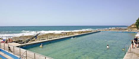 Indoor pool, a heated pool