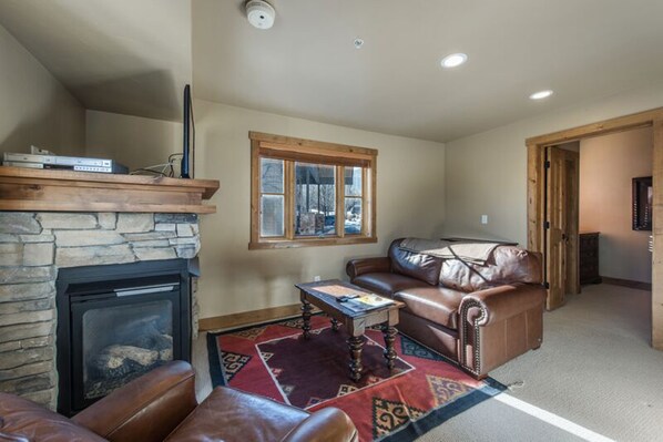 TV, fireplace, DVD player