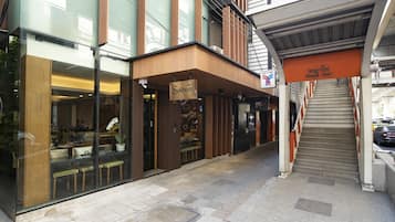 Entrada de la propiedad